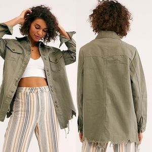 Free People MoonChild Shirt Jacket